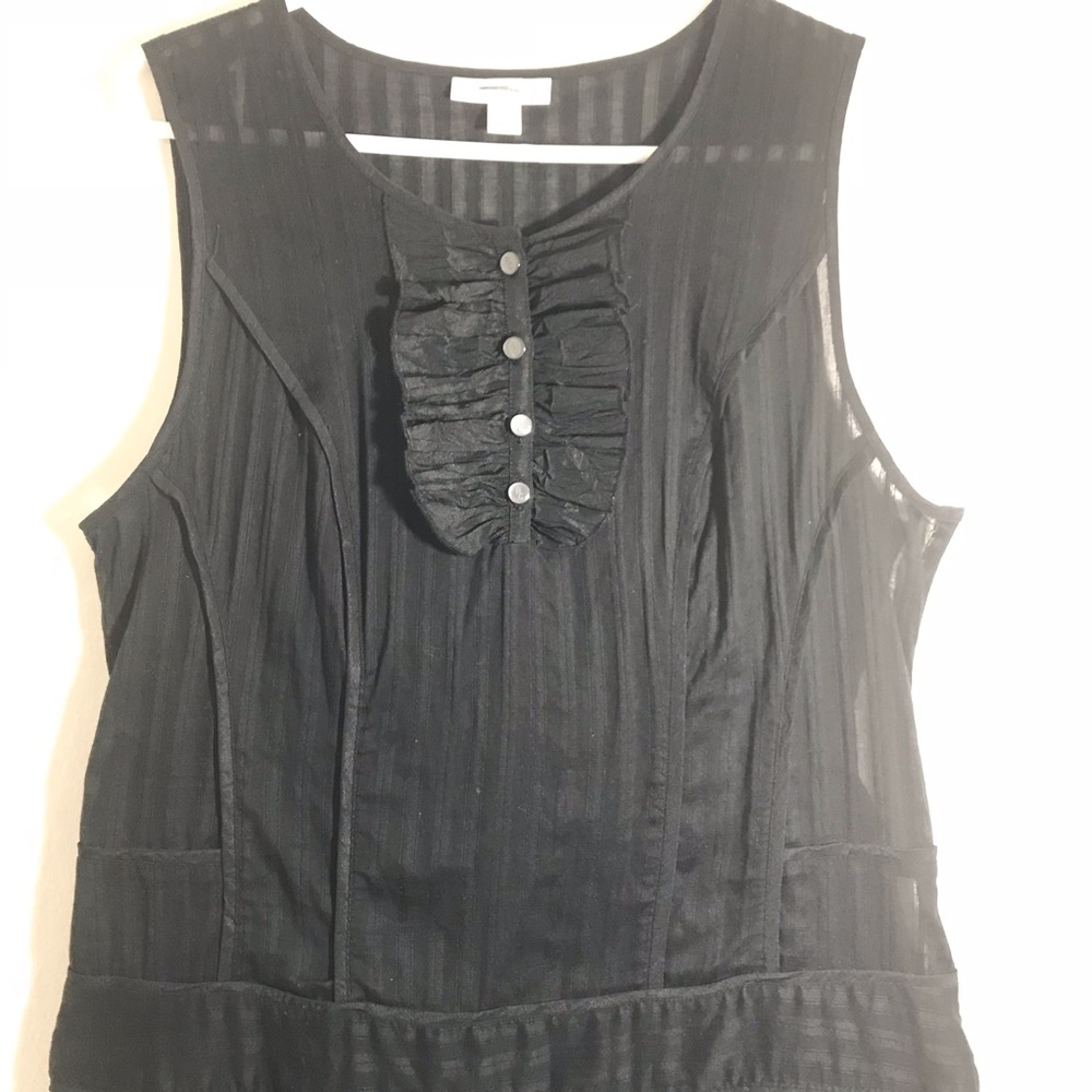 Richard Chai x Target Sleeveless Black Ruffle Dress - Picture 7 of 7